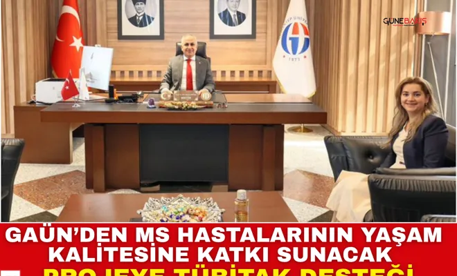 GAÜN’den MS hastalarının yaşam kalitesine katkı sunacak projeye TÜBİTAK desteği