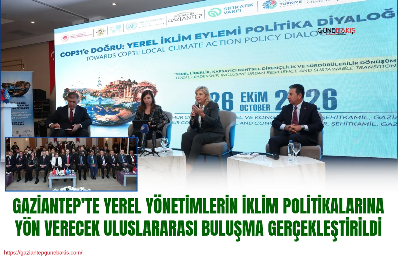 Gaziantep'te hafta boyunca aralıklarla yağış bekleniyor!