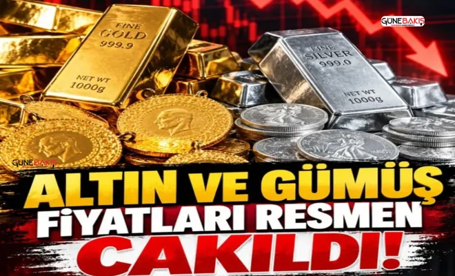 Altın ve gümüş fiyatları resmen çakıldı!